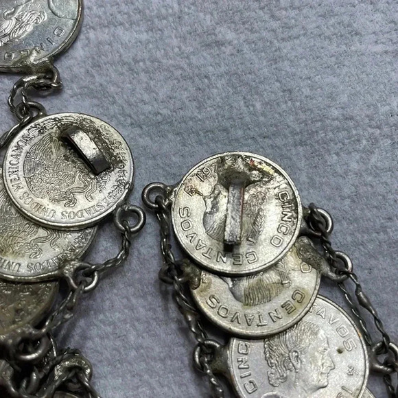 Vintage cinco centavos coin braclet - Picture 4 of 5